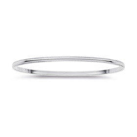 Sterling-Silver-Textured-Edge-Bangle on sale