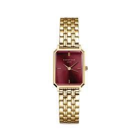 Rosefield-Octagon-Burgundy-Ladies-Watch on sale