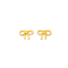 9ct-Bow-Studs on sale