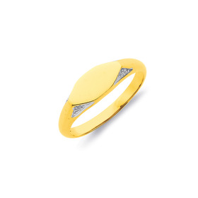 9ct-Signet-Ring on sale