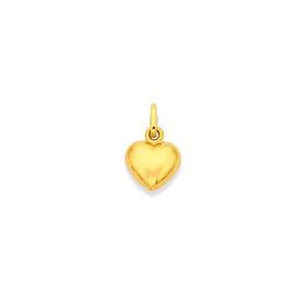 9ct-10mm-Puff-Heart-Charm on sale