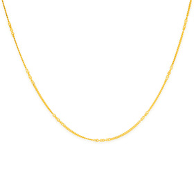 9ct-50cm-Solid-Twist-Curb-Chain on sale