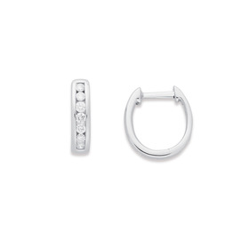 10ct-White-Gold-Element-Lab-Grown-Diamond-Huggies-225ct on sale