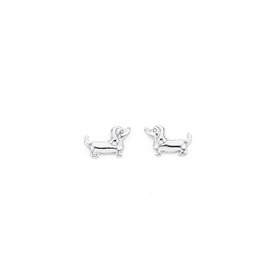 Sterling-Silver-Dog-Studs on sale