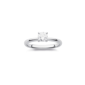 14ct+White+Gold+Alora+Lab+Grown+Diamond+Round+Solitaire+Ring