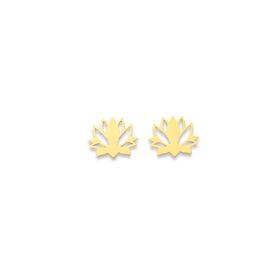 9ct-Lotus-Studs on sale