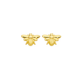9ct-Bumble-Bee-Studs on sale