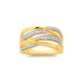 9ct-Diamond-Wide-Crossover-Band on sale