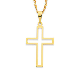 9ct-Cross-Pendant on sale