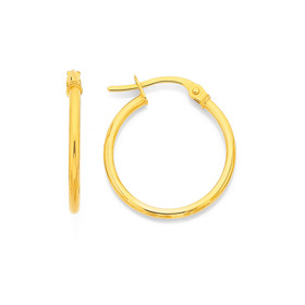 9ct-18mm-Hoops on sale