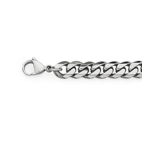 Steel-22cm-Curb-Bracelet on sale