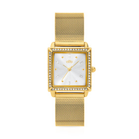 Elite-Ladies-Gold-Tone-Watch on sale