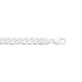 Sterling-Silver-21cm-Curb-Bracelet on sale