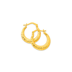 9ct%2C+Diamond+Cut+Hoops