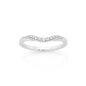 9ct-White-Gold-Diamond-Curved-Band on sale