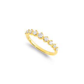 10ct+Element+Lab+Diamond+Band