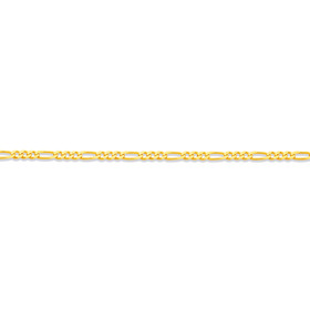 9ct-20cm-31-Figaro-Bracelet on sale