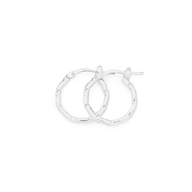 Sterling-Silver-12mm-Twist-Hoop-Earrings on sale