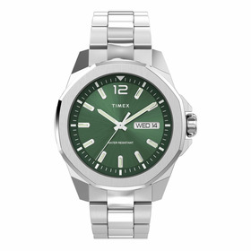 Timex+Essex+Avenue+Mens+Green+Watch+TW2W13900