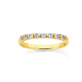9ct-Diamond-Ring on sale