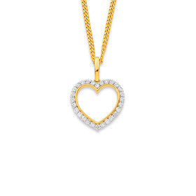 9ct-Heart-Diamond-Halo-Pendant-TDW15ct on sale