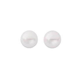 9ct+Cultured+Fresh+Water+Pearl+Stud+Earrings