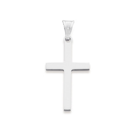 Sterling+Silver+20mm+Cross+Pendant