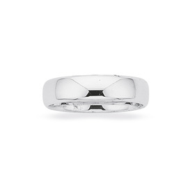 Sterling-Silver-5mm-Band-Size-R on sale