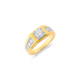 10ct-Element-Lab-Diamond-Gents-Ring on sale