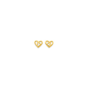 9ct-Mini-Heart-Studs on sale