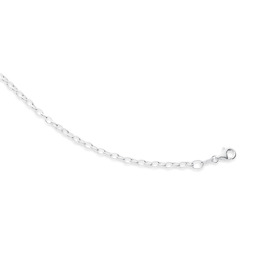 Sterling-Silver-19cm-Oval-Belcher-Bracelet on sale