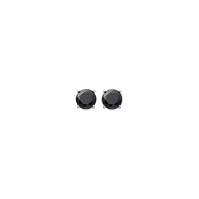 Chisel-Stainless-Steel-Black-Cubic-Zirconia-Studs on sale