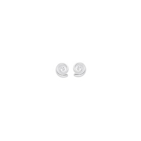 Sterling-Silver-Koru-Spiral-Studs on sale