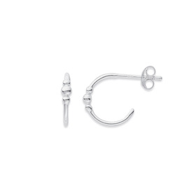 Sterling-Silver-34-Ball-Hoops on sale