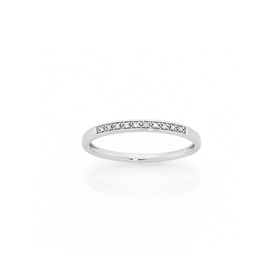 9ct-White-Gold-Diamond-Band on sale