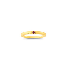 9ct-Garnet-Stacker-Ring on sale