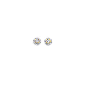 9ct%2C+Diamond+Circle+Studs