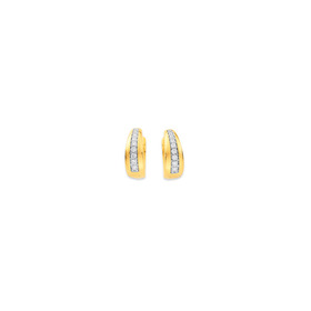 10ct-Element-Lab-Diamond-Huggies-TDW20ct on sale