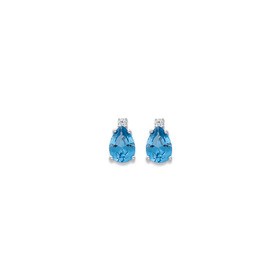 Sterling-Silver-Created-Spinel-Cubic-Zirconia-Earrings on sale