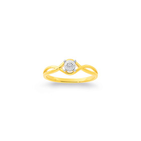 9ct-Set-Full-Twist-Diamond-Solitaire-Ring on sale