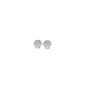 Sterling-Silver-Scallop-Shell-Studs on sale