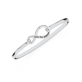 Sterling-Silver-Love-You-Always-Bangle on sale