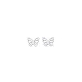 Sterling-Silver-Butterfly-Studs on sale