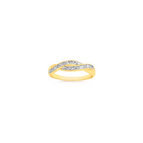 9ct-Diamond-Crossover-Swirl-Dress-Ring on sale