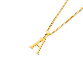 9ct-Initial-Letter-A on sale