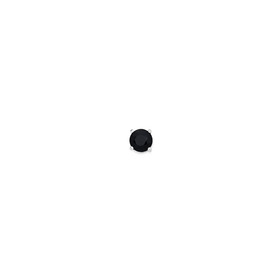 Sterling-Silver-6mm-Round-Black-Sapphire-Clawset-Single-Stud-Gents-Earring on sale