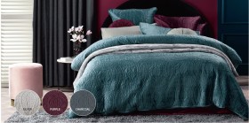 Koo-Isodora-Velvet-Quilted-Duvet-Cover-Set on sale