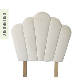 Design-Republique-Vanessa-Headboard-Ivory on sale