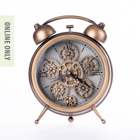 Design-Republique-Gears-Retro-Clock on sale