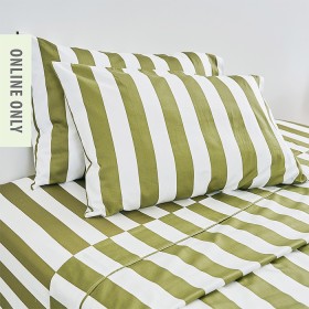 Design-Republique-Ariana-Stripe-Cotton-Pillowcase-Pair on sale